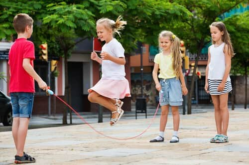 Kids playing